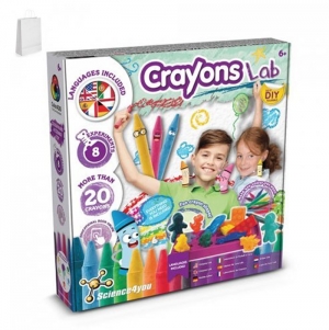 Crayon Factory Kit III. Jogo did�tico fornecida com saco de oferta em papel kraft (100 g/m�)