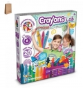 Crayon Factory Kit IV. Jogo didtico fornecido com saco de oferta em papel kraft (115 g/m)