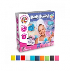 Bath Bombs Kit V. Brinquedo didtico fornecido com saco de oferta dobrvel em 190T