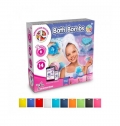 Bath Bombs Kit V. Brinquedo didtico fornecido com saco de oferta dobrvel em 190T