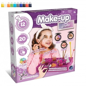 Makeup Studio Kit II. Kit didtico fornecido com saco de oferta dobrvel em 190T
