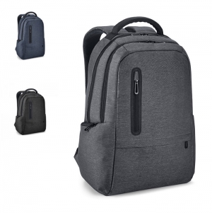 RE-BOSTON. Mochila para computador porttil em Nylon reciclado 2Tone impermevel com compartimento em 210D polister reciclado
