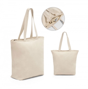 HACKNEY. Saco 100% algodo com fecho (280 g/m)
