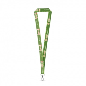 WINDSOR. Lanyard para sublimao em polister reciclado (100% rPET) com mosqueto