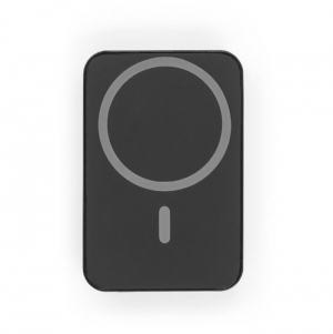 AMPERE 5. Power bank magntica 5'000 mAh com carregador wireless super rpido 15W em ABS reciclado (100% rABS)