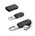 BRAGG 8GB. MEMRIA USB COM 8GB EM PU E COM MOSQUETO