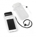 EGEU. Bolsa para telemvel em PVC resistente  gua