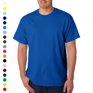 T-SHIRT HOMEM GOLA REDONDA 150G CORES