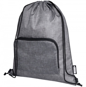 Saco de cordo dobrvel reciclado de 7L 'Ash'