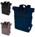 Mochila para porttil GRS com topo de lona de enrolar reciclada de 15 pol. de 15 L 'Joey'