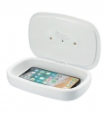 Higienizador UV 'Capsule' para smartphone com base de carregamento sem fio de 5 W
