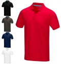 Polo para homem em material de orgnico 'Graphite'
