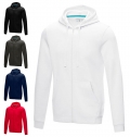 Hoodie para homem com fecho em material orgnico 'Ruby'