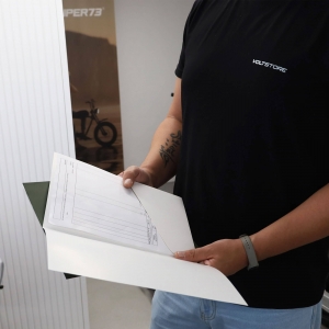 CAPA DOSSIER A4 4/4 C/ ABA E PLASTICO MATE