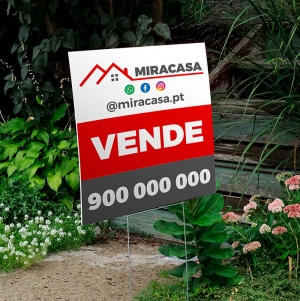 PLACA IMOBILIRIA 0.6X0.7M PERSONALIZVEL