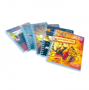 BLOCO A6 ESPIRAL CAPA PP MIOLO LISO PERSONALIZVEL
