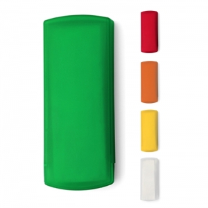 Estojo de pl�stico com pensos-r�pidos Pocket