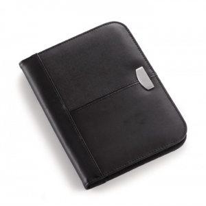 Pasta de congressos de couro Rosa