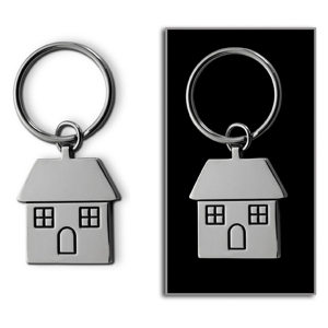 Porta-chaves de metal Rayan