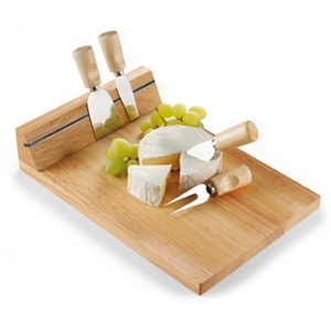 T�bua de madeira para queijos Arlo
