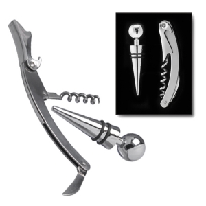 Conjunto de vinho em caixa de carto Eve