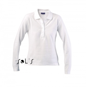 P�LO MANGA COMPRIDA MULHER PODIUM  BRANCO