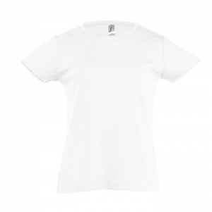 T-SHIRT MENINA CHERRY  BRANCO