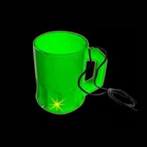 CANECA MINI LUMINOSA COM FITA DE PESCOO