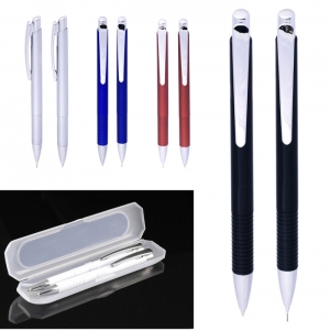 CONJUNTO DE ESFEROGR�FICA E LAPISEIRA EM PL�STICO, ESTO