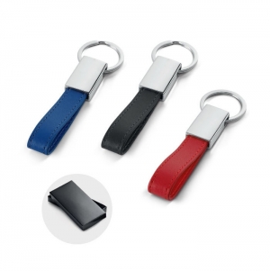 WATOH. Porta-chaves em metal e PU