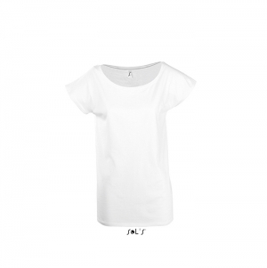 T-SHIRT MULHER MARYLIN  BRANCO