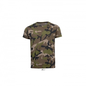 T-SHIRT CAMUFLADA HOMEM CAMO MEN