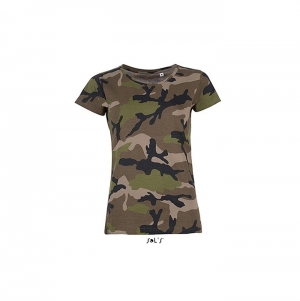 T-SHIRT CAMUFLADA MULHER CAMO WOMEN