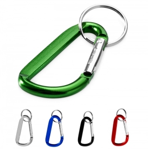 Porta-chaves com mosquet�o 'Timor'