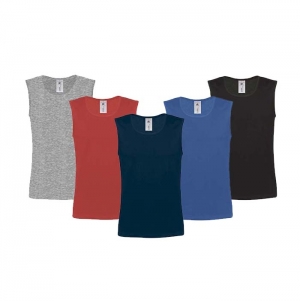 T-SHIRT B&C ATHLETIC MOVE 145G - 100% ALGODAO