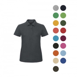 POLO PIQU� B&C ID.001 WOMEN 180G - 100% ALGOD&