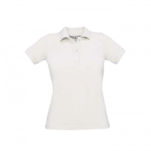 POLO B&C SAFRAN PURE WOMEN 180G - 100% ALGODAO