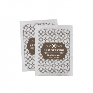 TOALHETES REFRESCANTES 6X8CM PERFUMADOS PERS. 1COR INCL