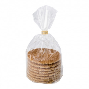 BOLACHAS WAFELS DE CARAMELO COM 8 UNIDADES JUANITA