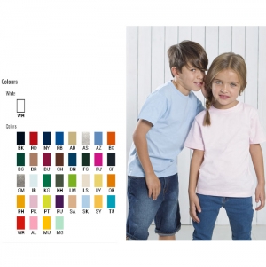 T-SHIRT REGULAR KID 150G CORES