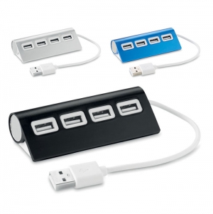 ALUHUB 4 Portas Usb  Hub