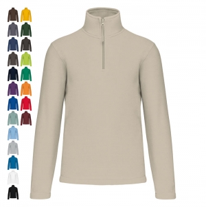 Enzo - camisola micropolar 1/2 fecho