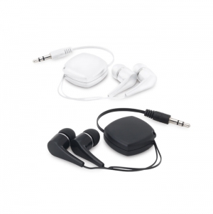PINEL. Auriculares retrteis com cabo 0.75 m em ABS