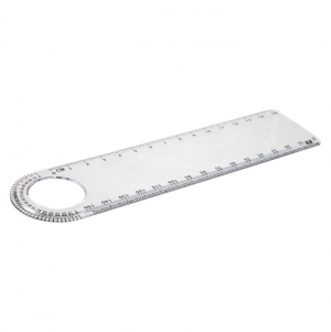 Rgua de plstico transparente PS Ashlyn