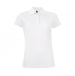 POLO DESPORTIVO MULHER PERFORMER WOMEN BRANCO