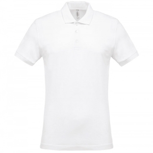 POLO PIQU HOMEM MANGA CURTA BRANCO