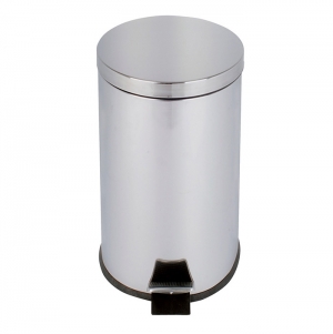BALDE PEDAL INOX OU BRANCO 12LT 20LT E 30 LT
