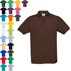 POLO PIQU SAFRAN