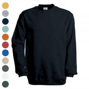 Sweatshirt com mangas direitas