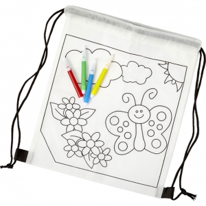 Mochila de nonwoven (80 gr/m2) Santino